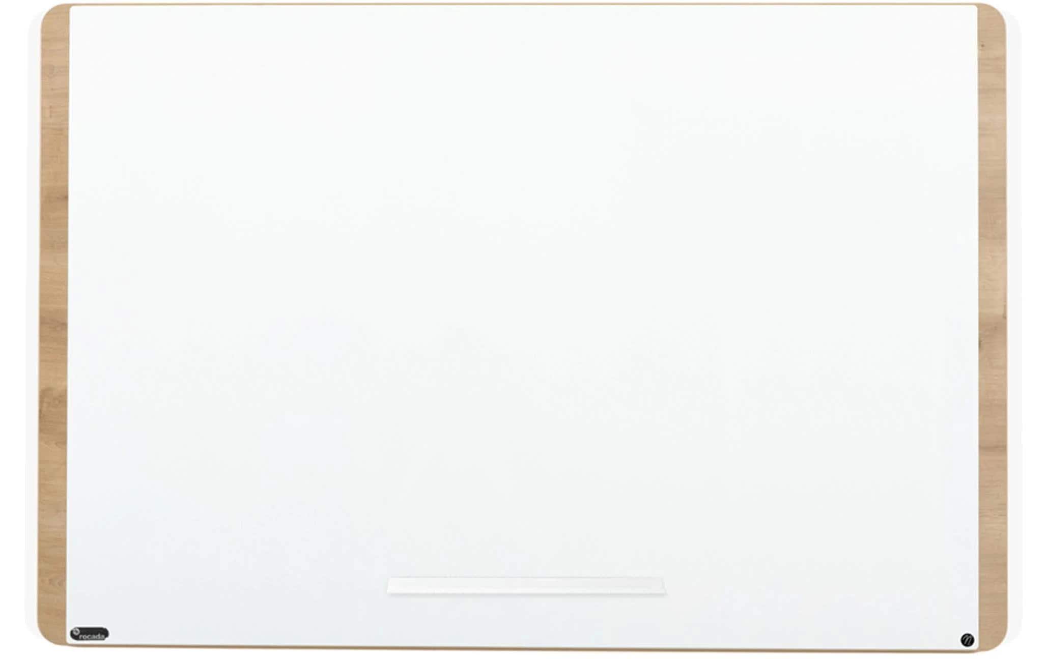 Rocada Whiteboard 150x100cm lackiert auf Holzträger, magnetisch