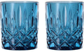 Nachtmann Noblesse Whisky Glas Set Blue 2 Stk. Vintage Blue