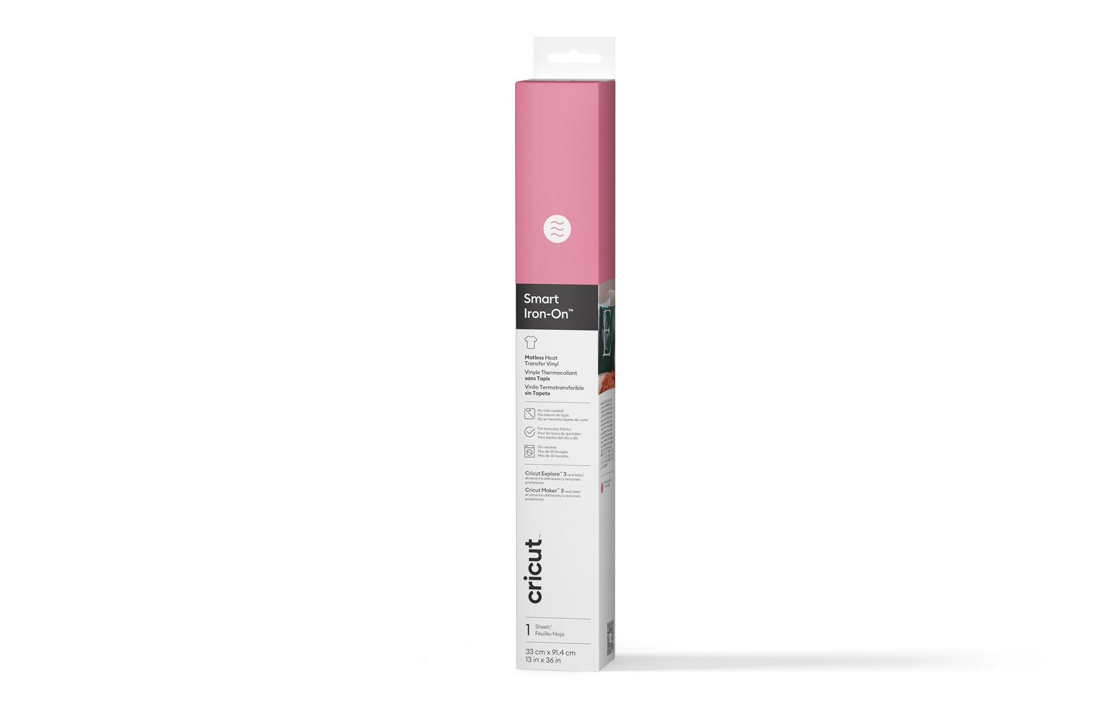 Cricut Aufbügelfolie Smart Pink 1 Rolle à 33 x 91.4 cm