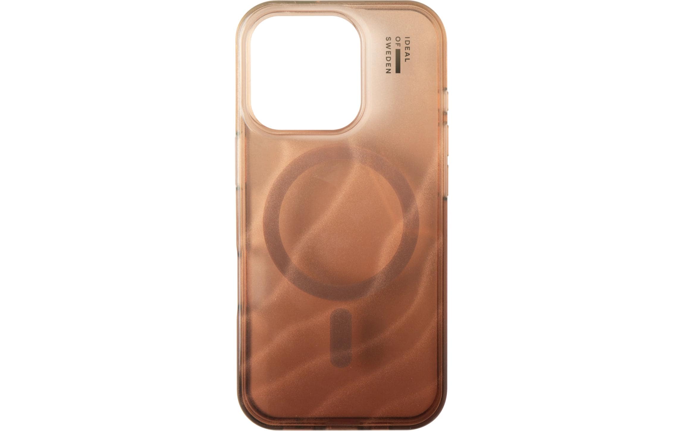 IDOS Clear Case MagSafe Mocha Mousse iPhone 17 Pro Max
