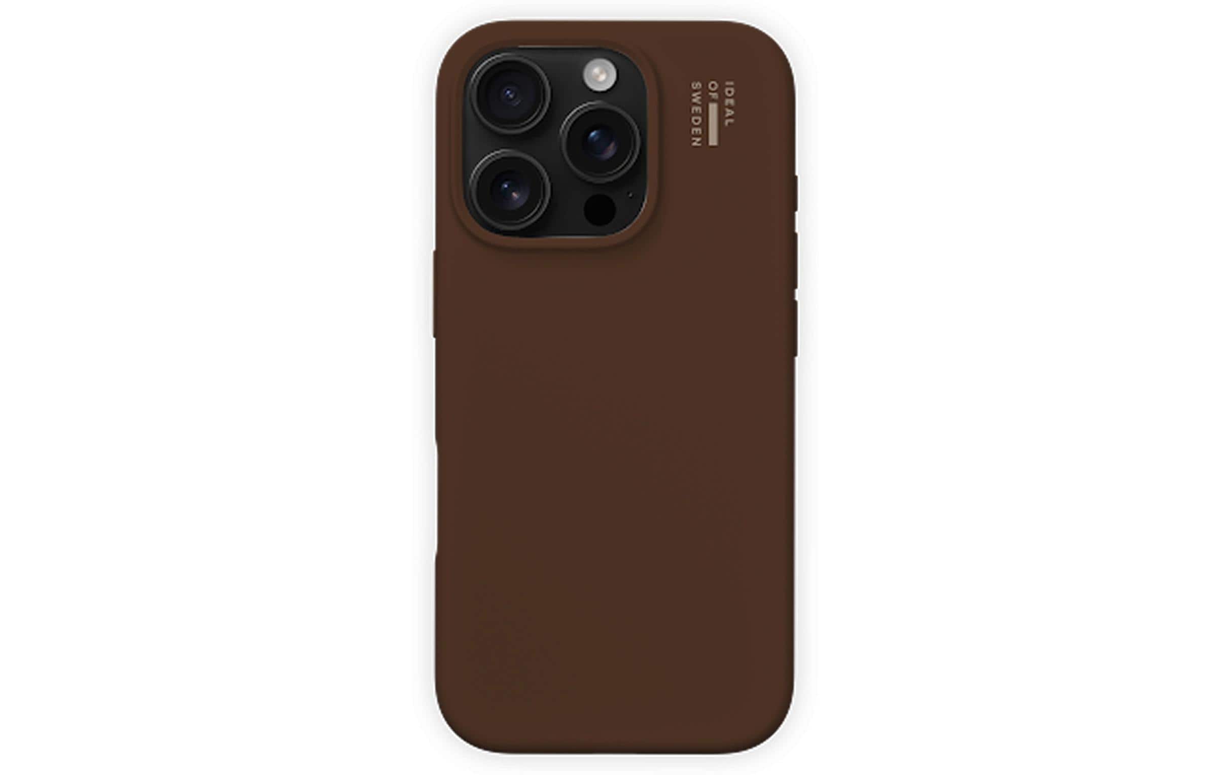 IDOS Silicone Case MagSafe Mocha Mousse iPhone 17