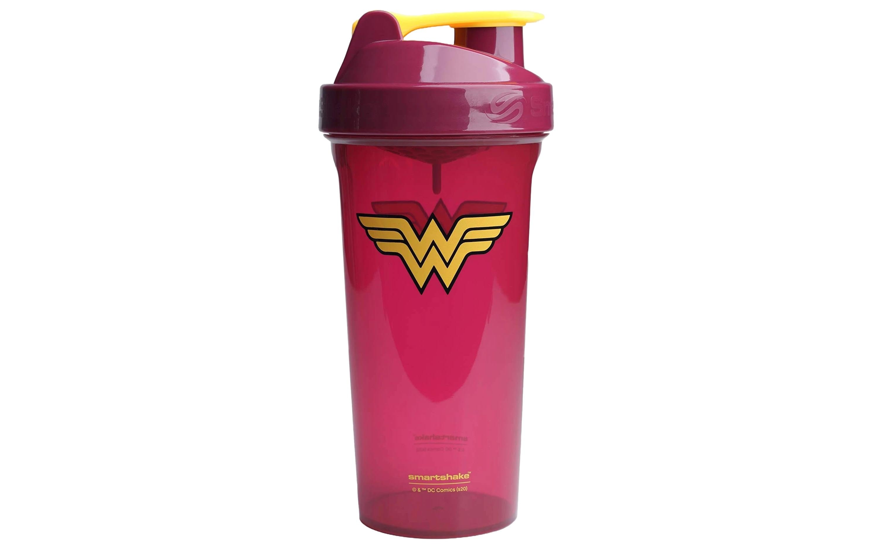 Smartshake Lite Wonder Woman Flache, 600ml, Farbe: schwarz/weiss