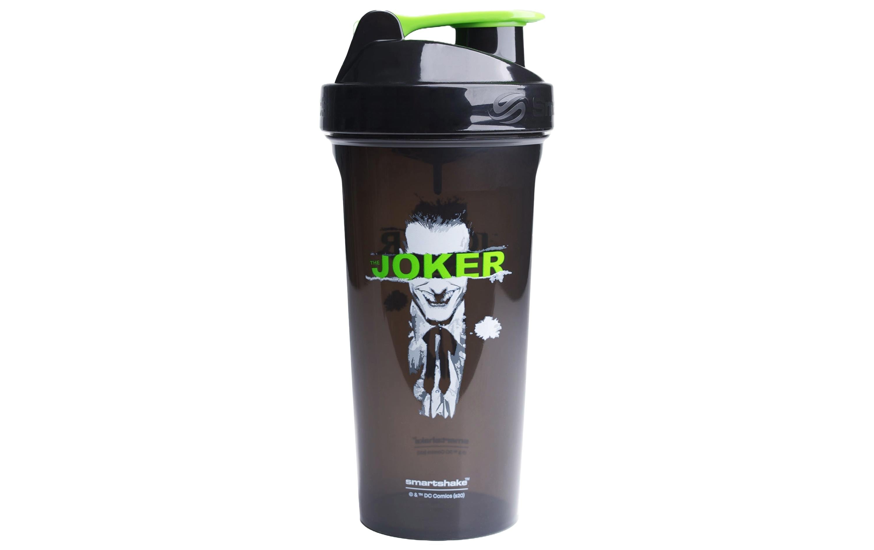 Smartshake Lite The Joker Flache, 600ml, Farbe: schwarz/weiss