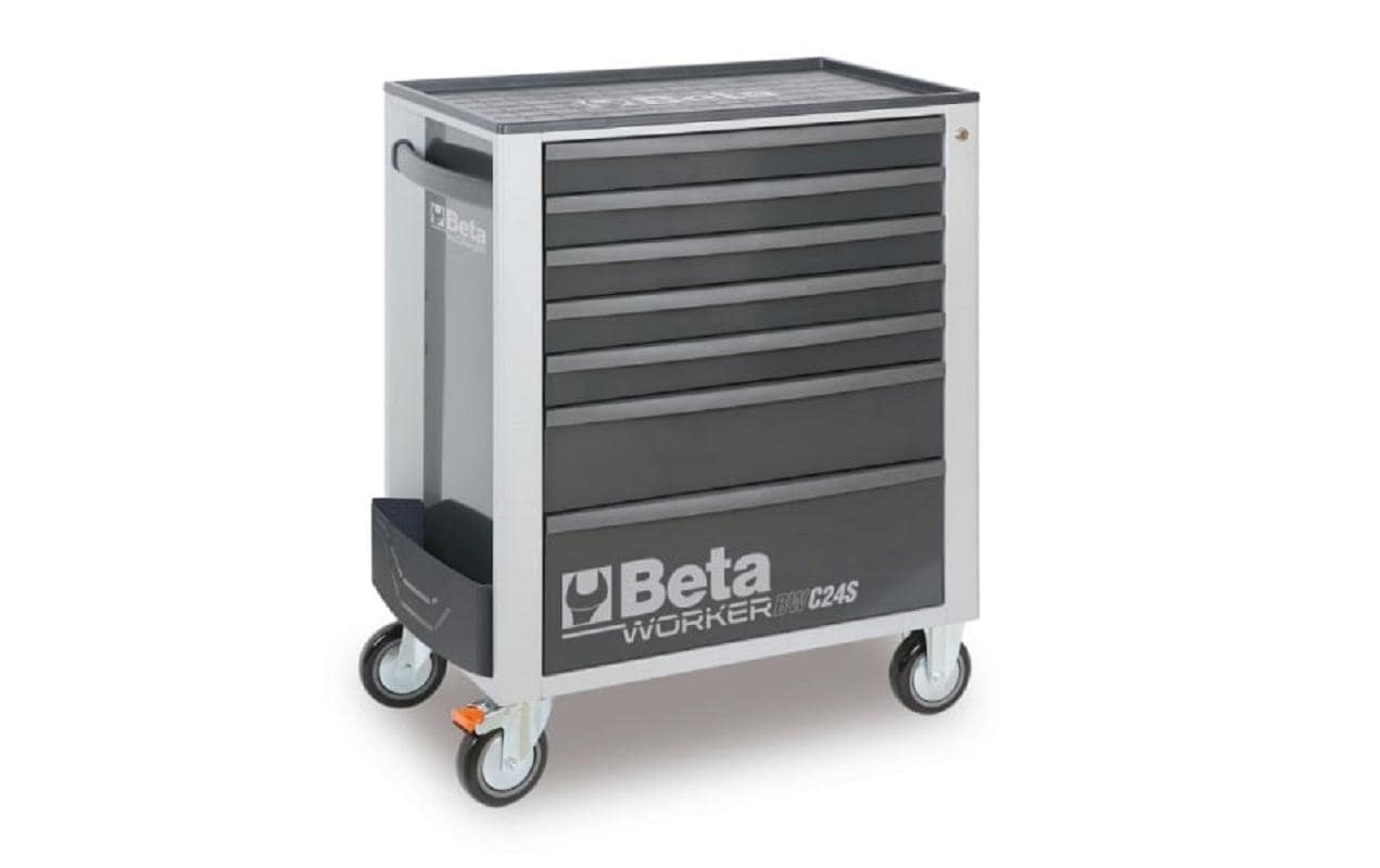 BW 2400S G7 E-M - BETA - Werkstattwagen Grau, 309-teilig.