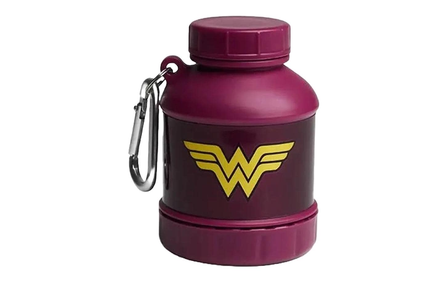 Smartshake Whey2GO Funnel Wonder Woman Flache, 600ml, Farbe: schwarz/weiss