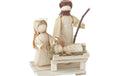 Bottsa Mini-Figur Heilige Fam Maisblatt 13cm x 15cm