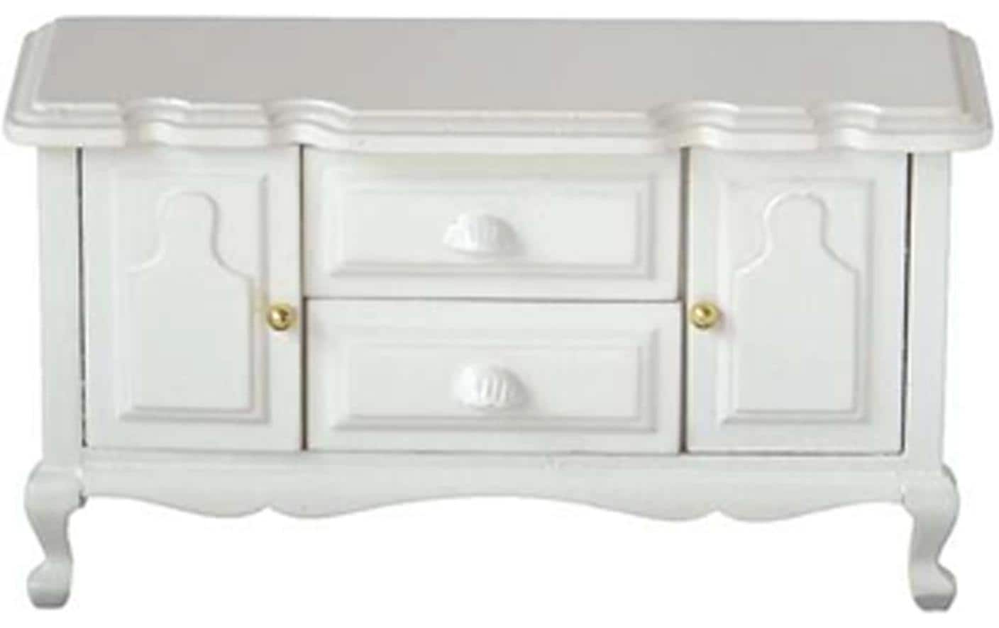 Bottsa Mini-Figur Sideboard weiss 12x4x7cm