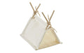 Hobbyfun Mini-Figur Zelt, beige 10 x 8 x 8 cm, 1 Stk