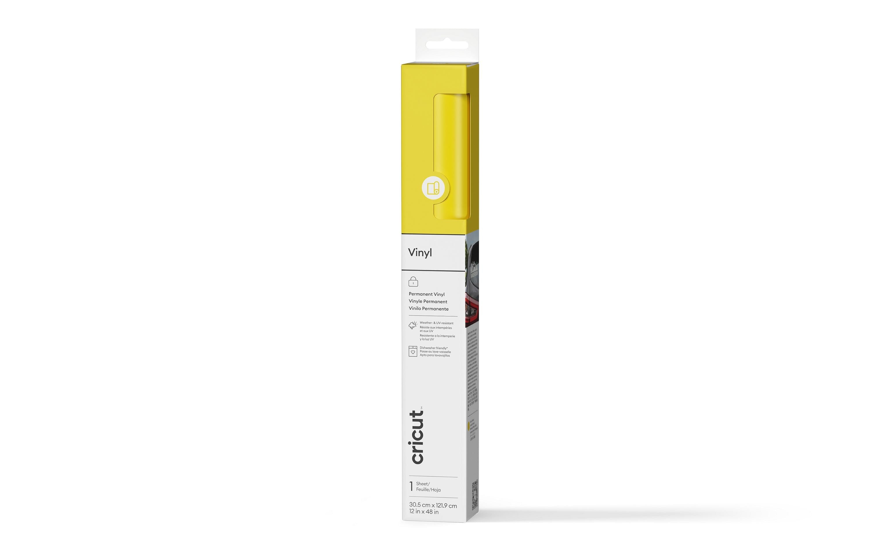 Cricut Vinylfolie Permanent Bernstein 1 Rolle à 30.5 x 122 cm