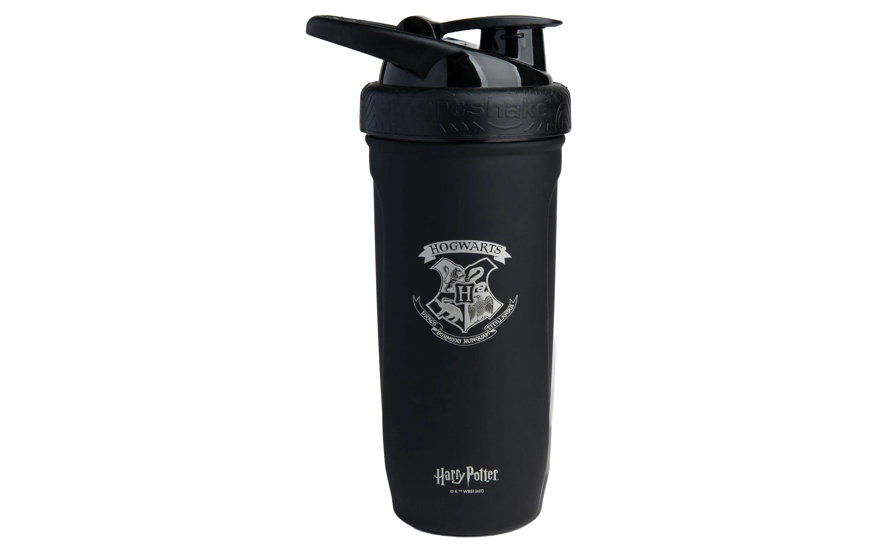 Smartshake Reforce Hogwarts Crest Flache, 600ml, Farbe: schwarz/weiss