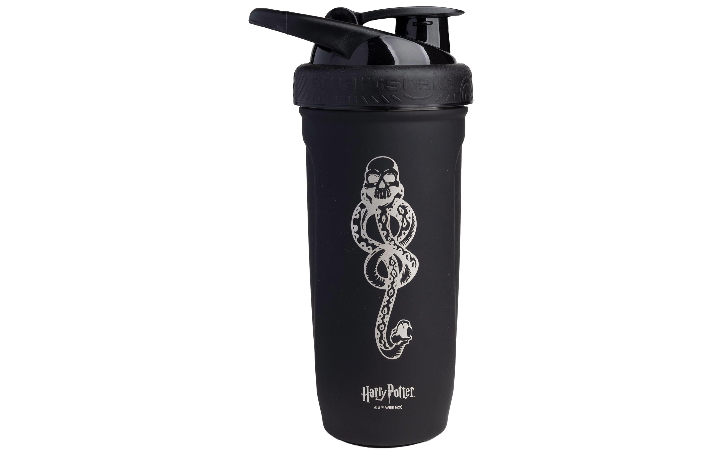 Smartshake Reforce Dark Mark Flache, 600ml, Farbe: schwarz/weiss