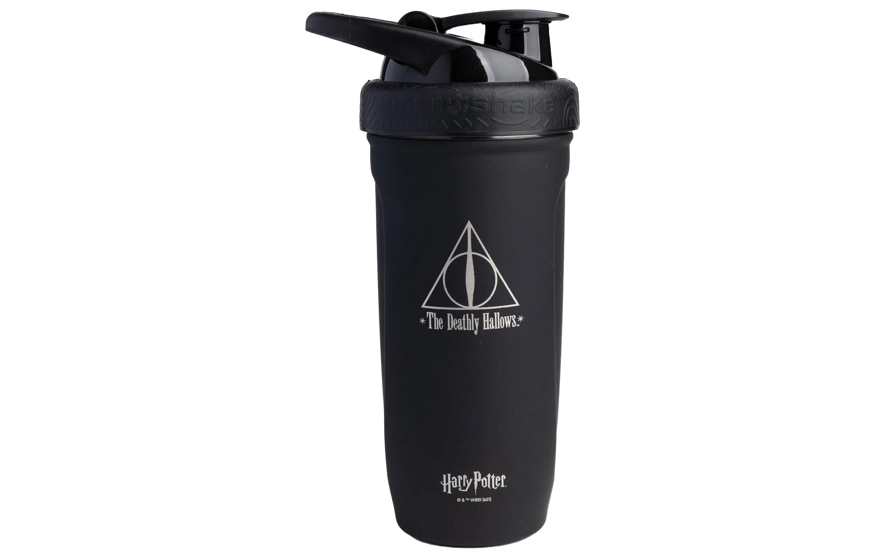 Smartshake Reforce The Deathly Flache, 600ml, Farbe: schwarz/weiss