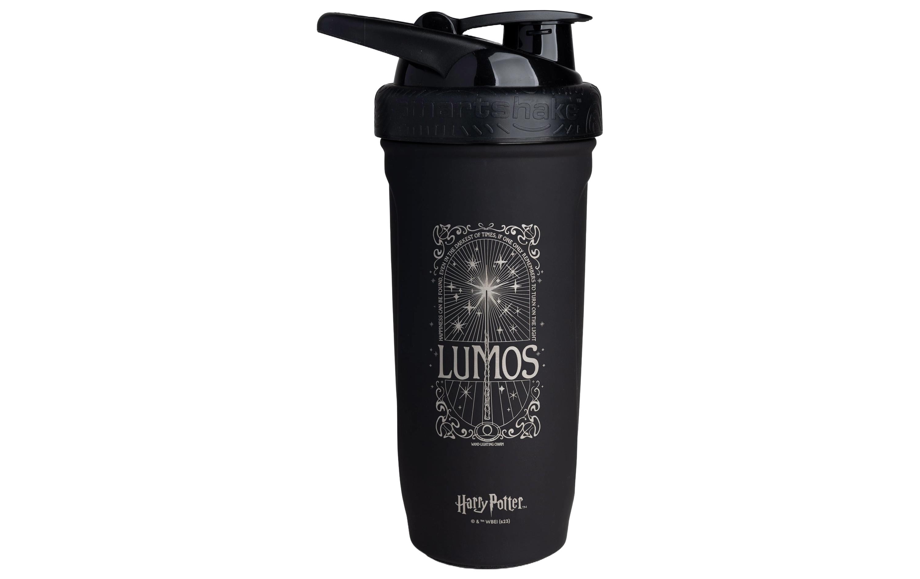 Smartshake Reforce Harry Lumos Flache, 600ml, Farbe: schwarz/weiss