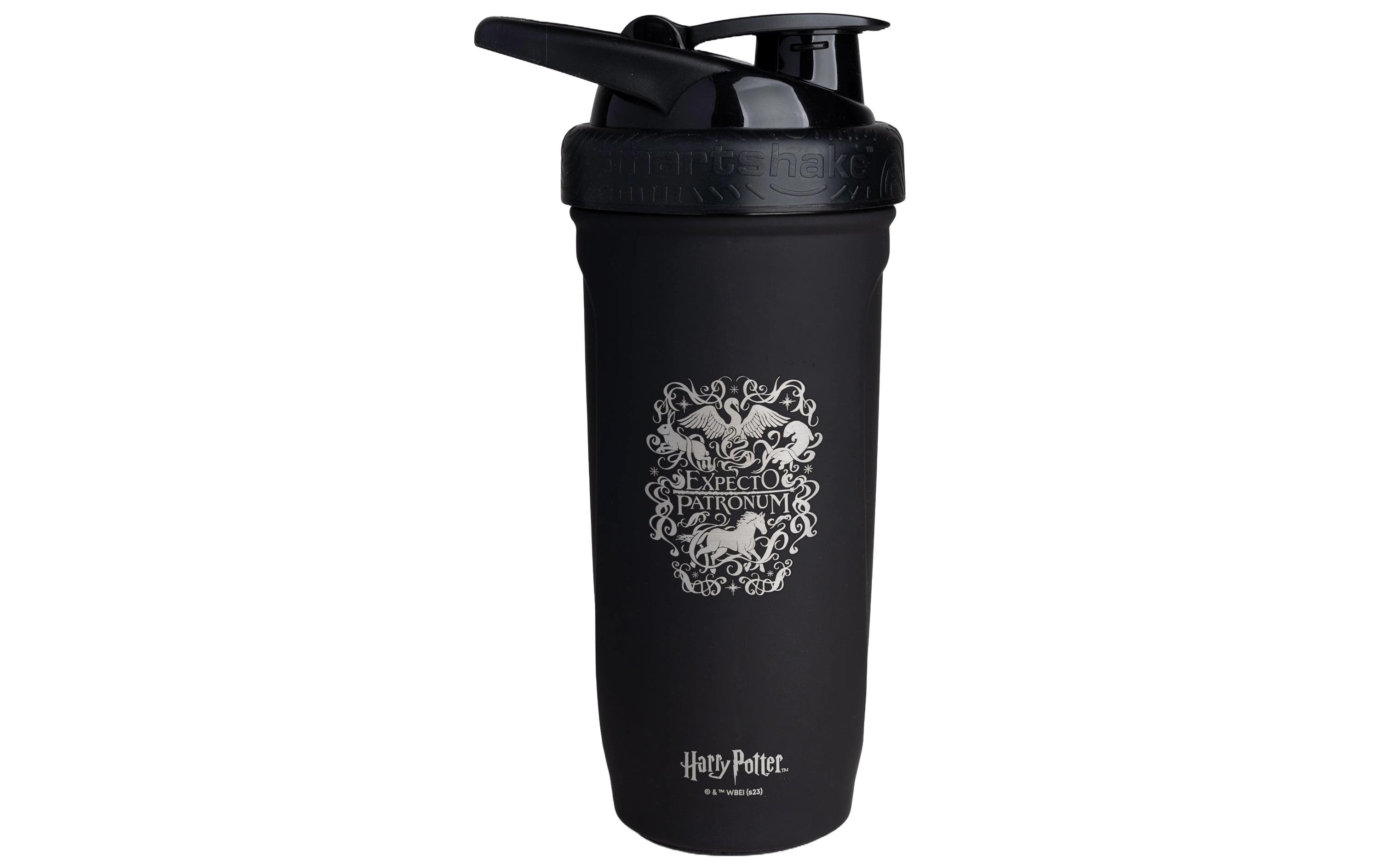 Smartshake Reforce Expecto Patronum Flache, 600ml, Farbe: schwarz/weiss