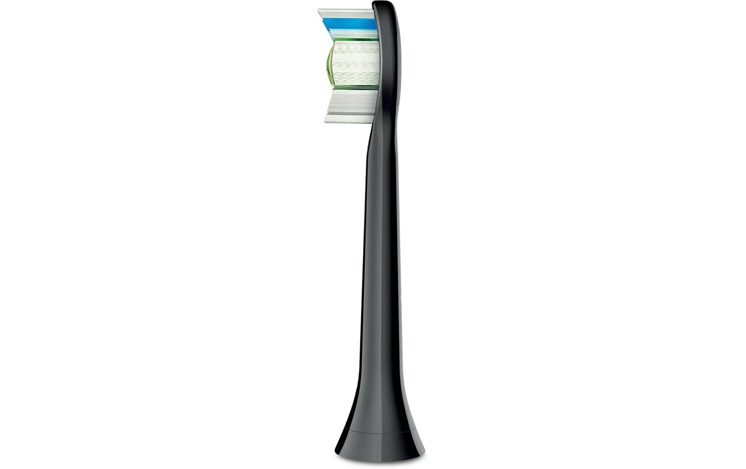 Philips Aufsteckbürste Optimal HX6066/88 6 Stück, Optimal White, schwarz