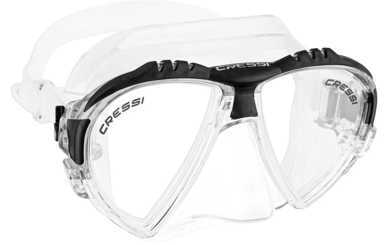 CRESSI MATRIX MASK SIL CLEAR/FRAME BLACK