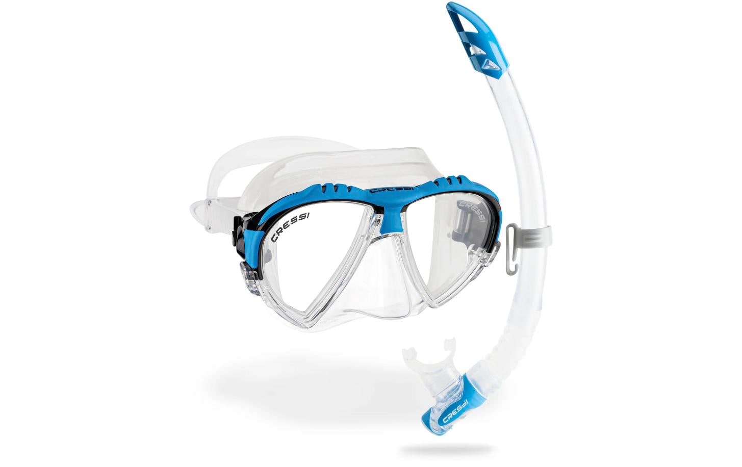 CRESSI MATRIX + GAMMA COMBO CLEAR/BLUE