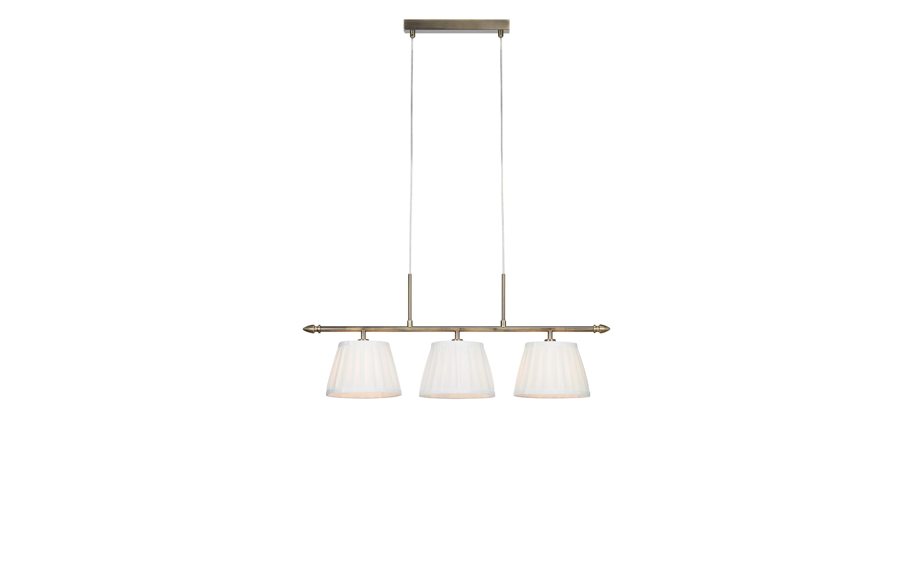 MARKSLOJD OXFORD Pendelleuchte Weiss/Kupfer exkl. 1x E14 max. 40W