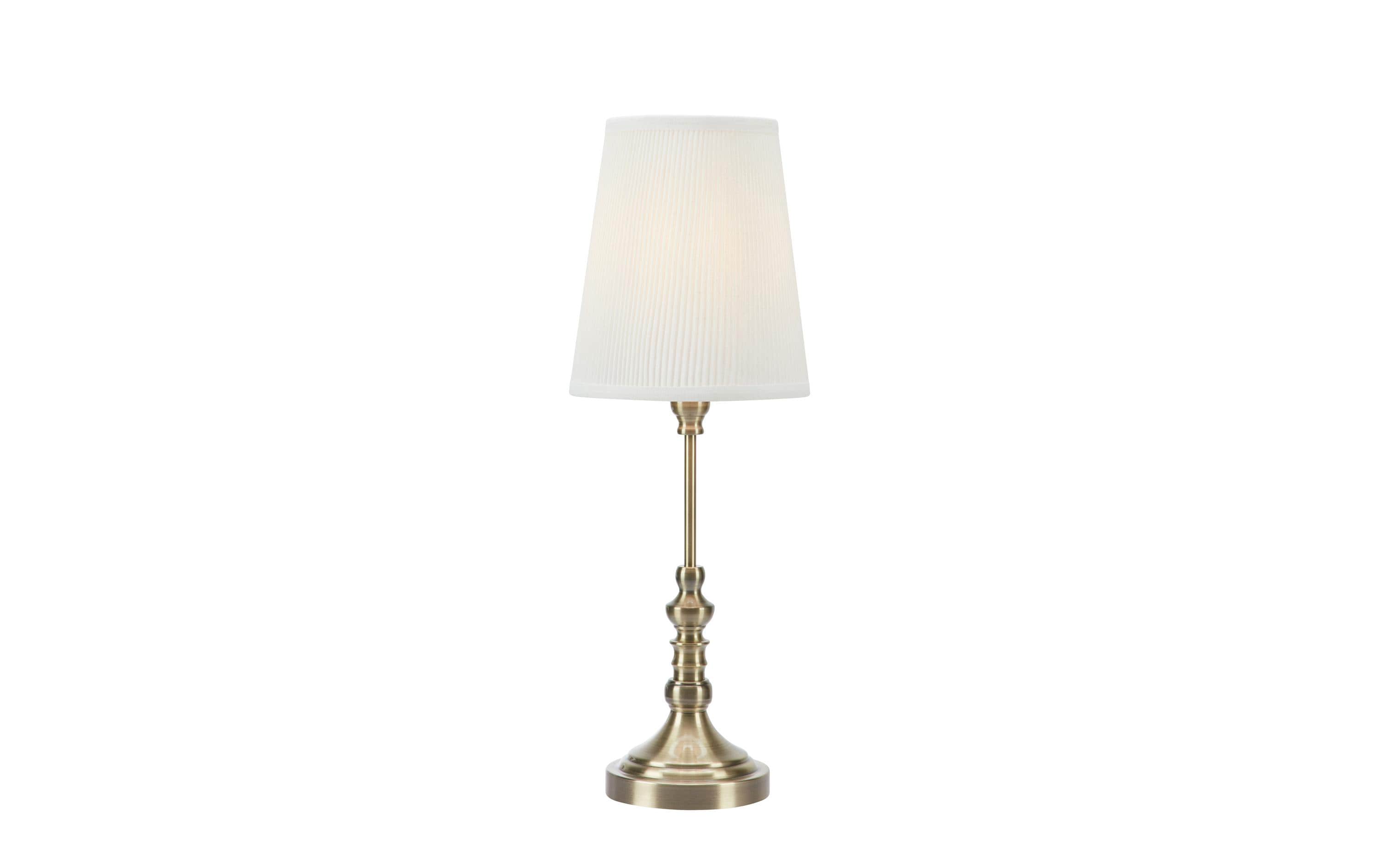MARKSLOJD NOBLE Tischleuchte Weiss/Kupfer exkl. 1x E14 max. 40W, 66cm