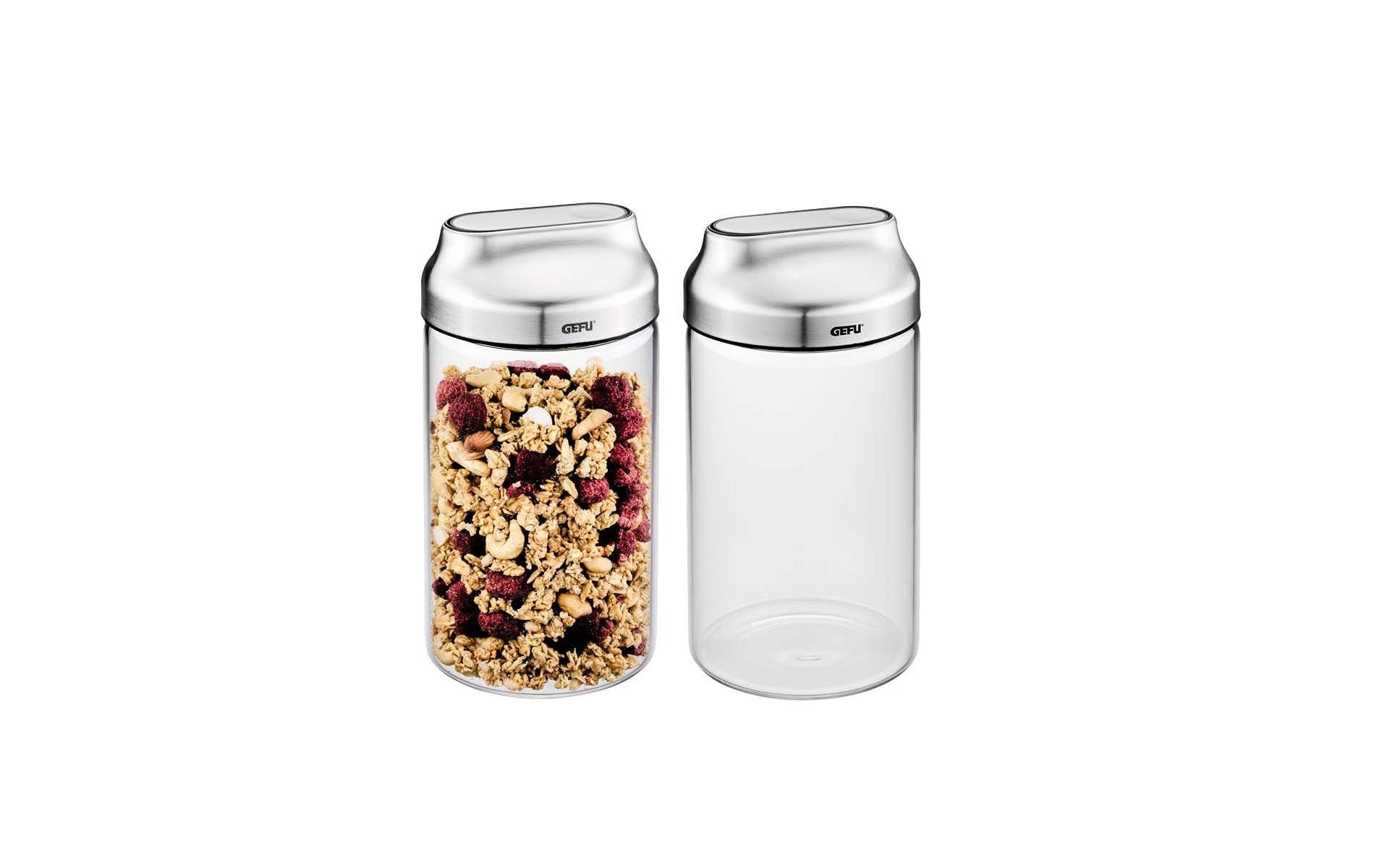 GEFU Vorratsdose KIPPO 1000 ml 2 Stück