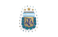 Nationalmanschaft Argentinien- Logo Holz Puzzle Grösse M (270 Teile)