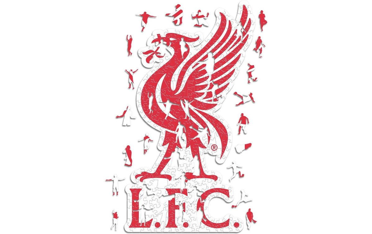 Liverpool FC - Logo Liver Bird Holz Puzzle Grösse M (270 Teile)