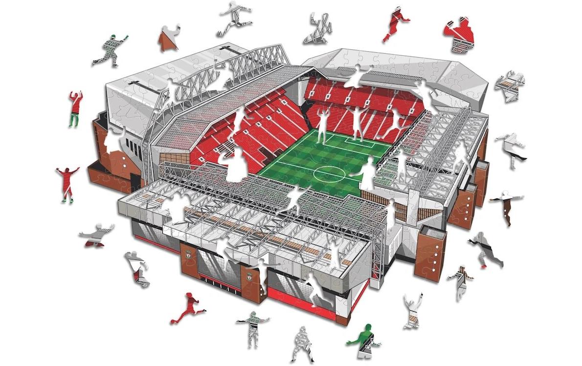 Liverpool FC - Anfield Stadium Holz Puzzle Grösse M (270 Teile)