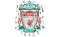 Liverpool FC - Logo Holz Puzzle Grösse M (270 Teile)