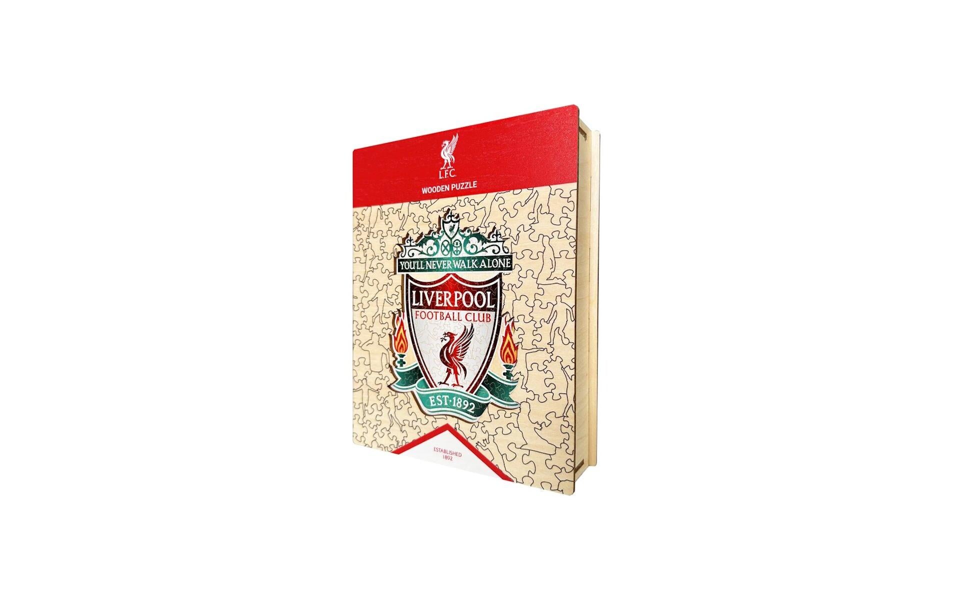 Liverpool FC - Logo Holz Puzzle Grösse S (150 Teile)
