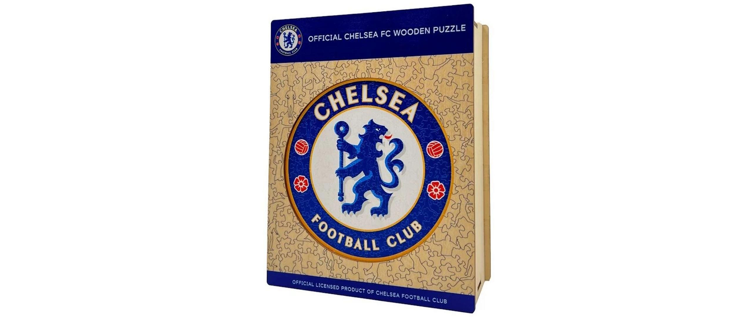 Chelesea FC - Logo Holz Puzzle Grösse S (150 Teile)