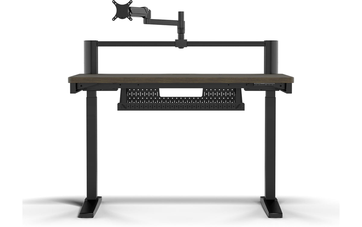 Corsair Platform:4  Elevate Tisch, d. Holz höhenverstellbar mit Speicher & Monitor Arm
