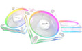 ASUS PRIME MR120 FAN ARGB WHITE 3IN1 120x120x28mm, PWM, 1600rpm, max. 21 dB