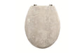 MSV WC-Sitz Stonehenge grau, MDF