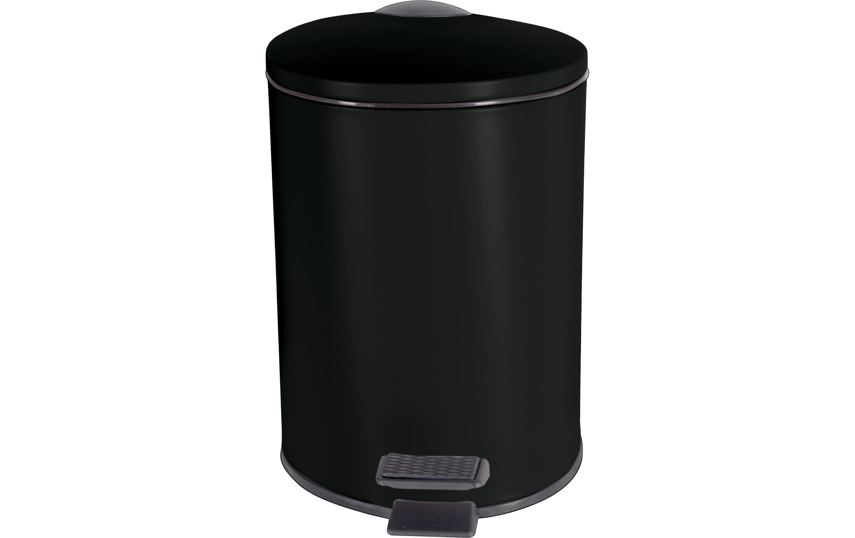 Spirella Treteimer Adelar 3L schwarz matt