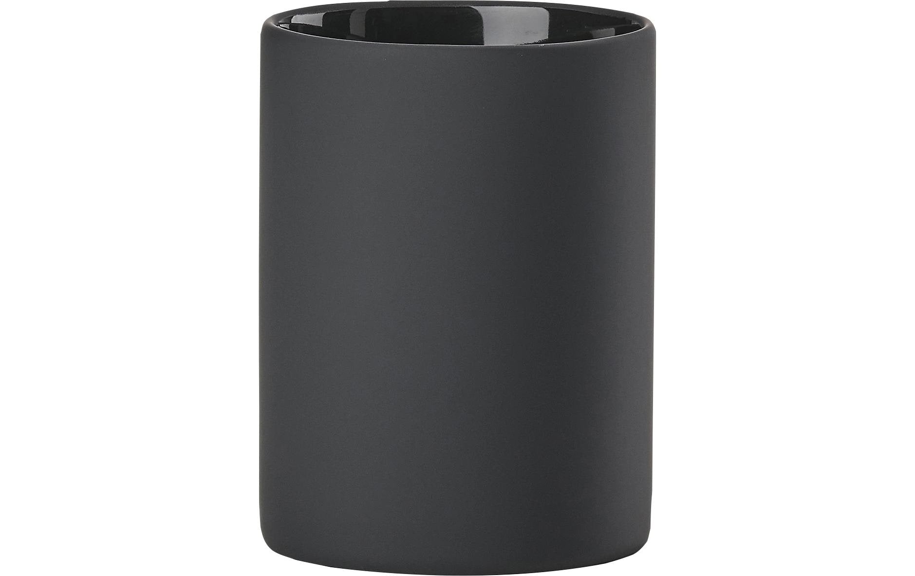 Zone  Karma Zahnbürstenbecher Dia 7,6 x 10 cm Black