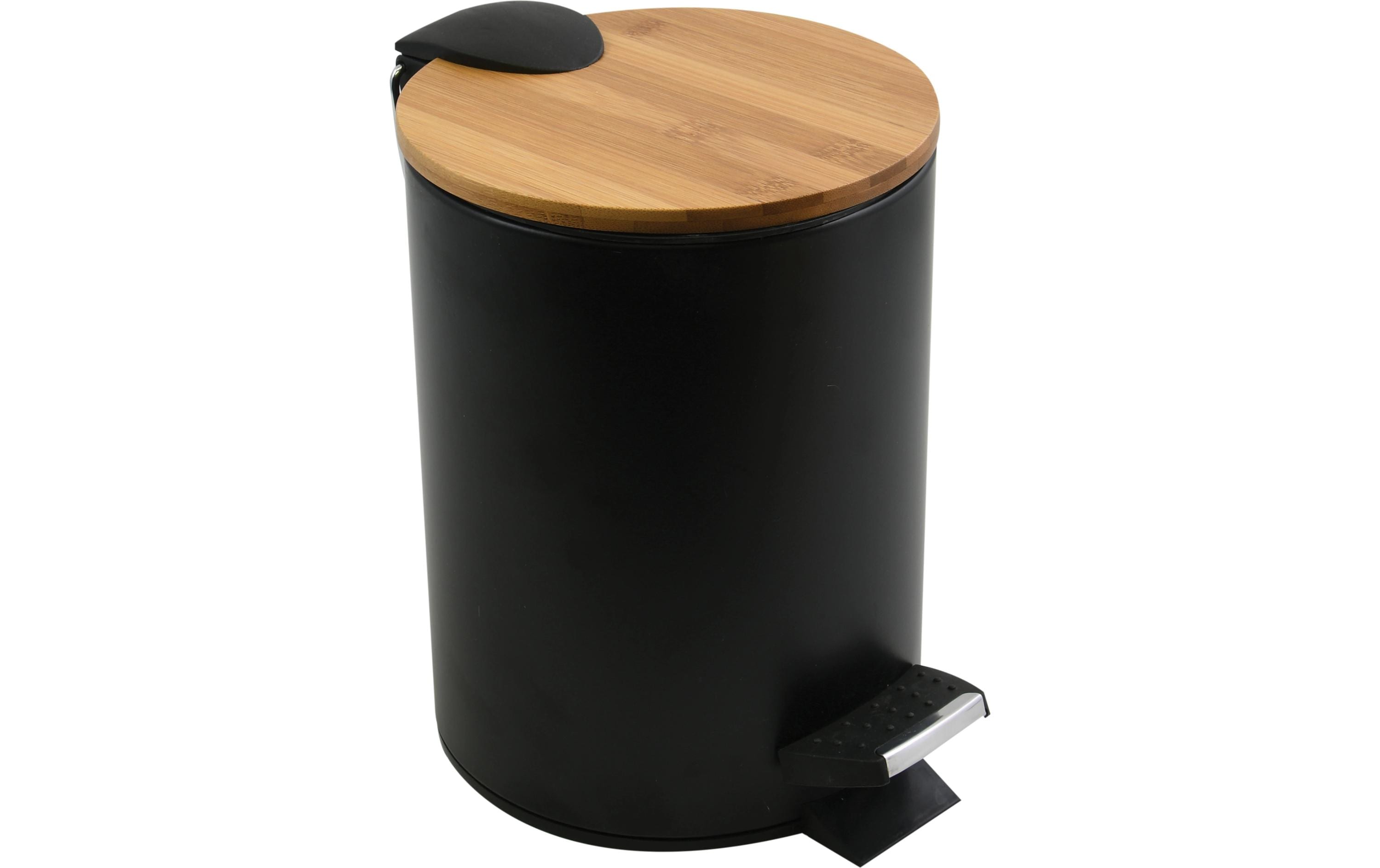 Spirella Treteimer Adonis 5L schwarz