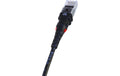 PatchSee ThinPATCH Cat.6A U/UTP Patchkabel 6.1m, Schwarz, LED-Identifikation