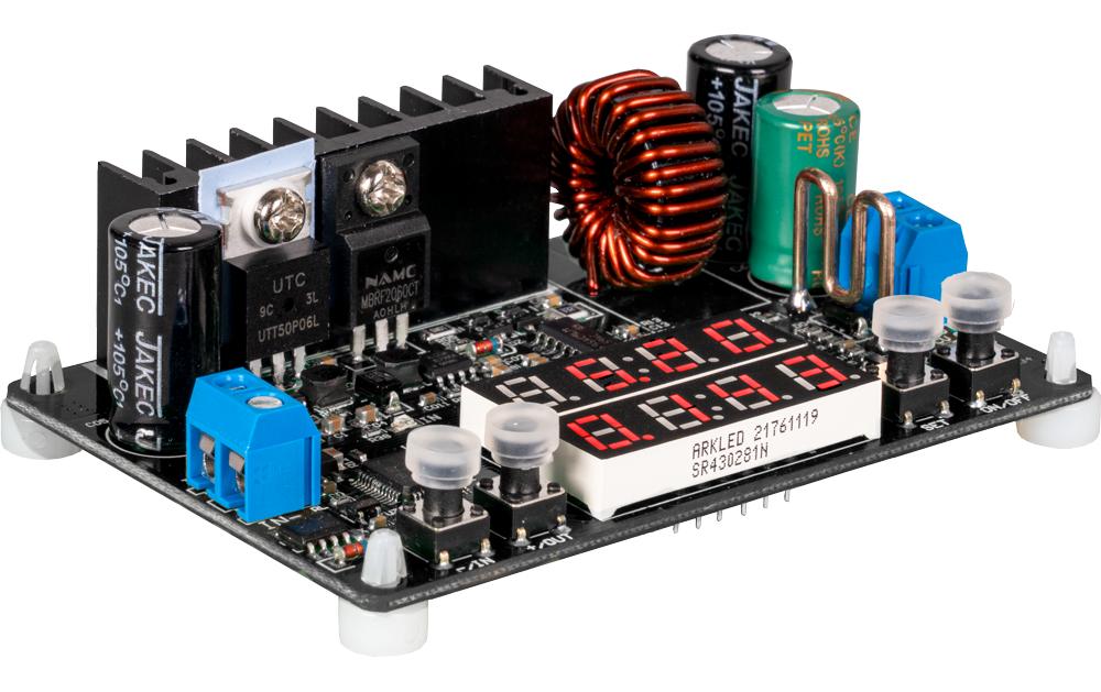 jOY-it SBC-Buck03 Spannungsregler, IP64 6 - 40Volt Eingang, Ausgang 0 - 32Volt