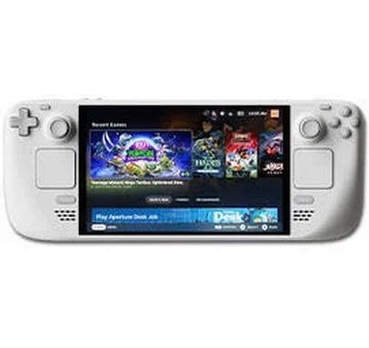 Valve Steam Deck OLED 16GB/1TB White OLED Display und CH-Adapter