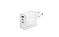 4smarts Netzladegerät GaN Pocket 100W, 2C und 1A, weiss