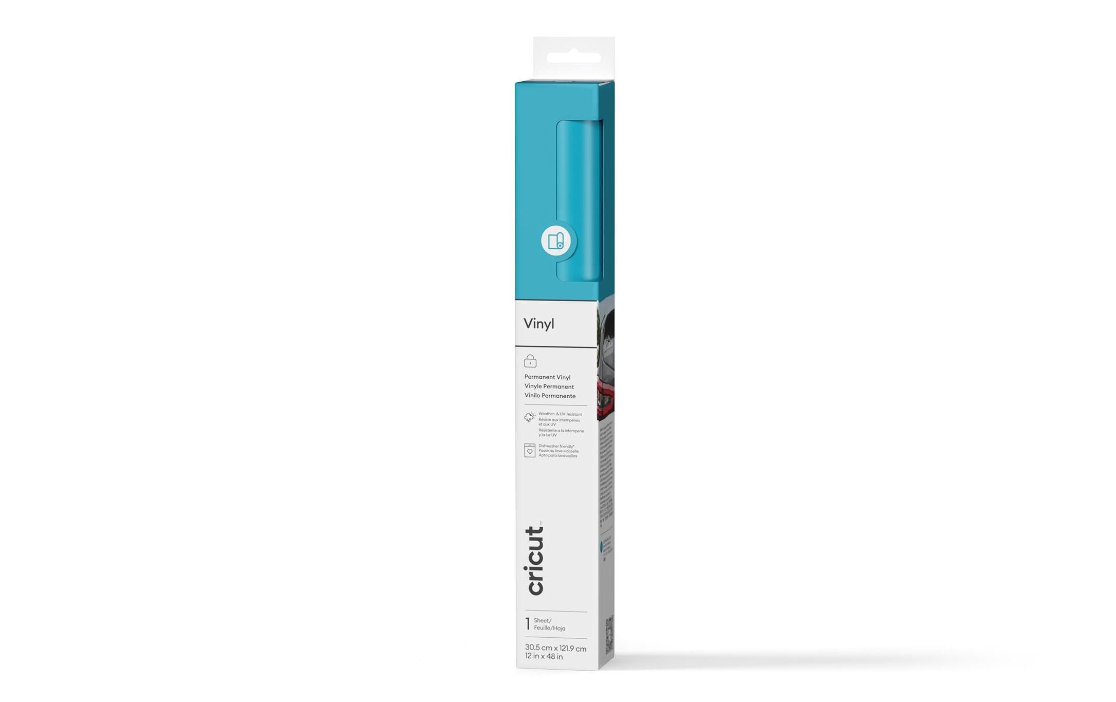Cricut Vinylfolie Permanent Hellblau 1 Rolle à 30.5 x 122 cm