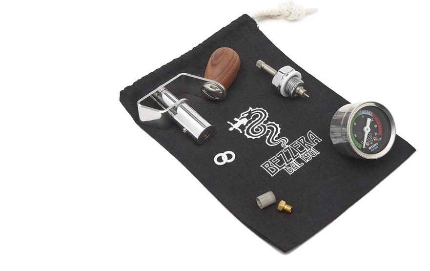 Bezzera Flowcontrol Kit Rosenholz Upgrade Kit für Bezzera Siebträger Maschine