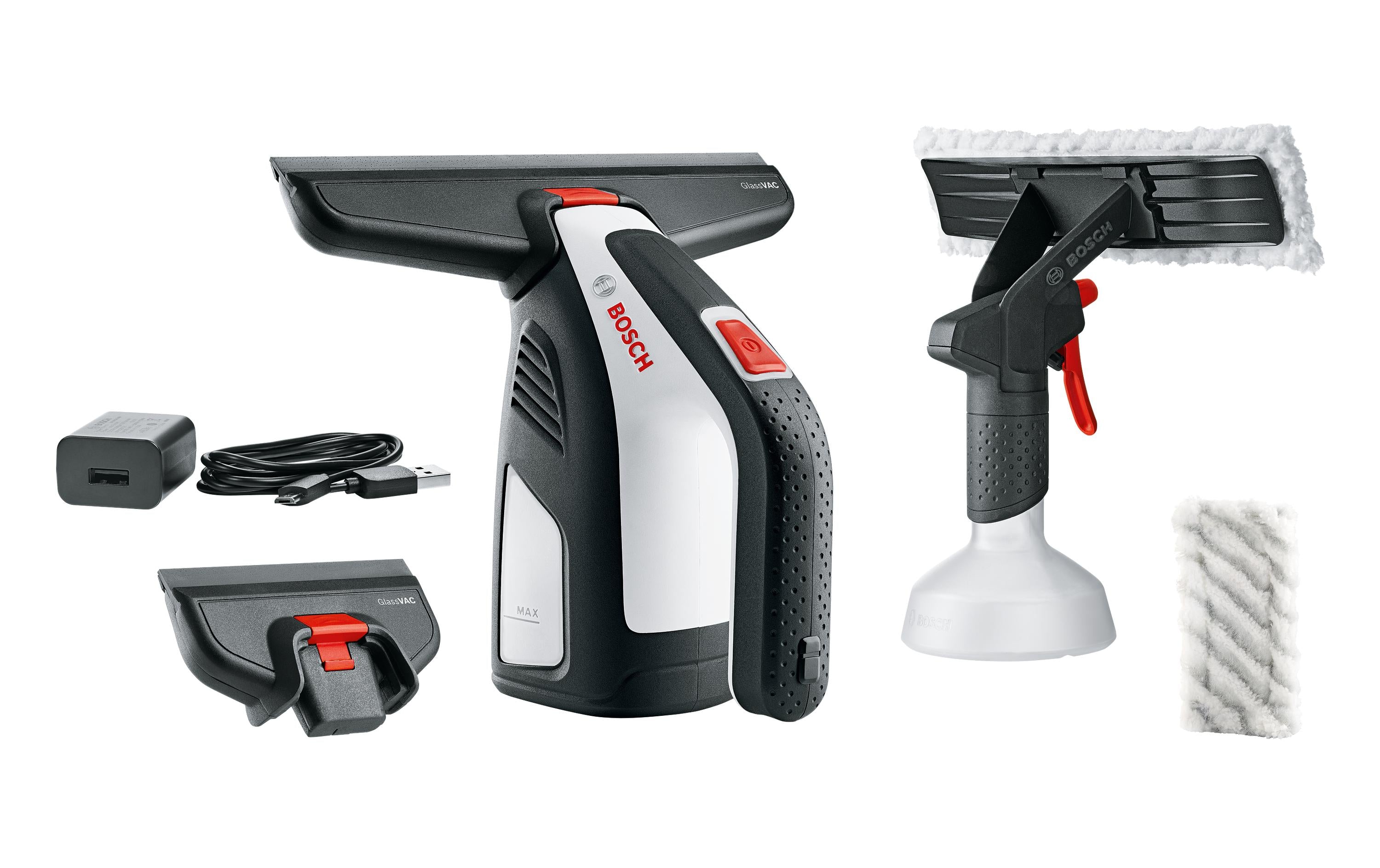GlassVAC - Set, 133 mm - Saugkopf