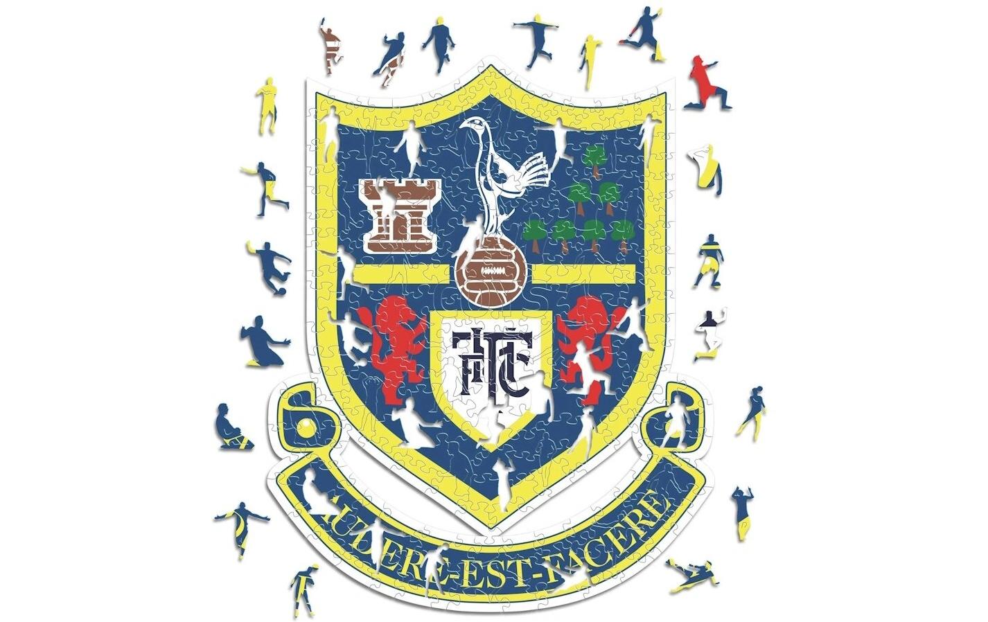 Tottenham Hotspur FC - Retro Logo Holz Puzzle Grösse M (270 Teile)