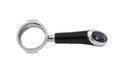 Bezzera Siebtraeger bodenlos mit Logo Messing, ohne Siebeinsatz, Griff