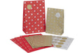 Stewo Geschenkbeutel Adventskalender Zidoni 16x8x24cm