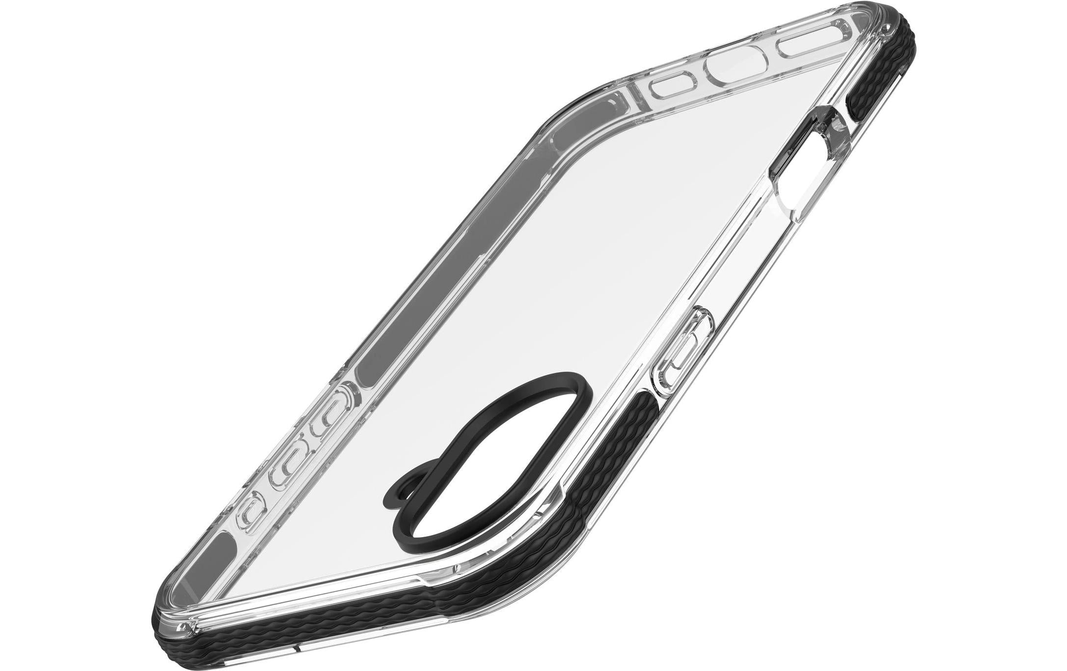 Cellular Transparent Tetra Case iPhone 16+, Transparent