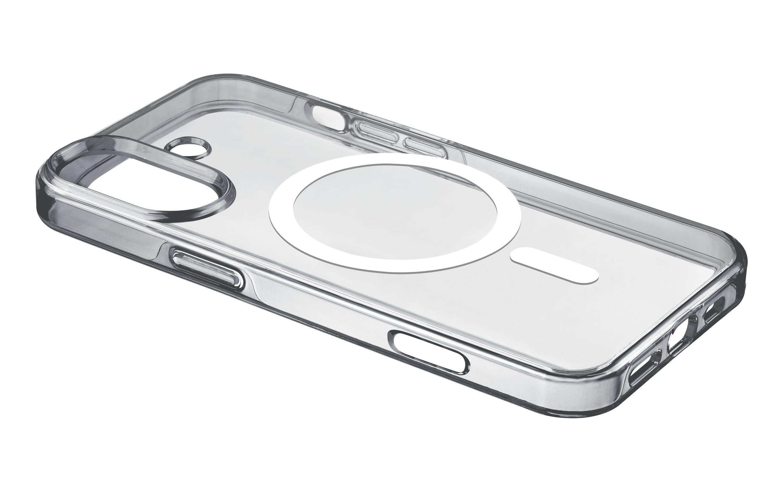 Cellular Gloss Case Magsafe iPhone 16, Transparent