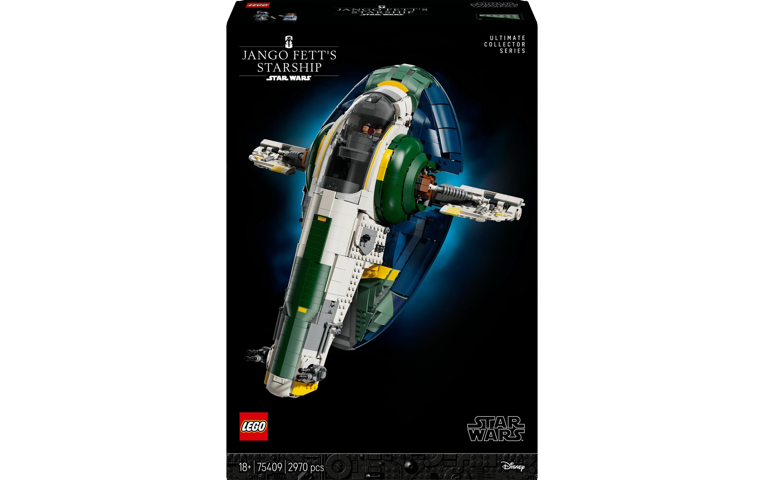 LEGO Jango Fetts Sternenschiff 75409