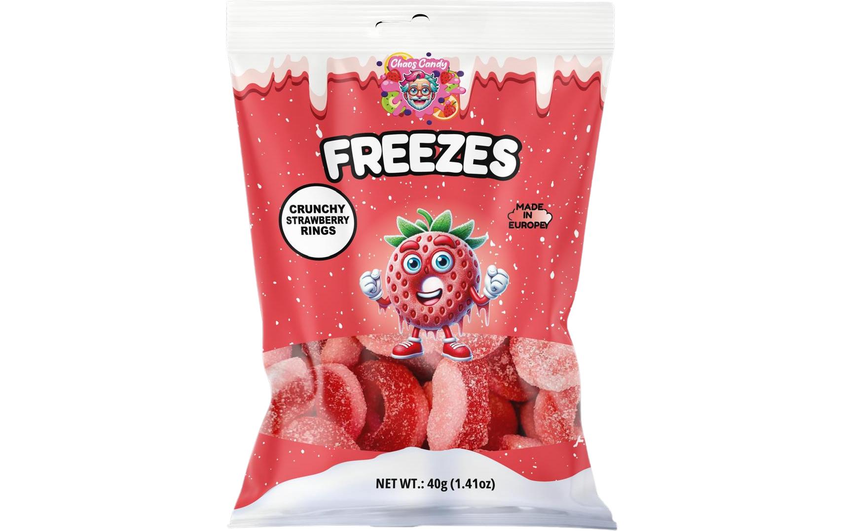 Freezes Strawberry Rings 40 g